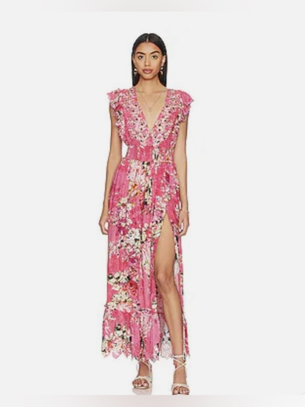 HEMANT & NANDITA Tula Long Dress - Picture 6 of 16